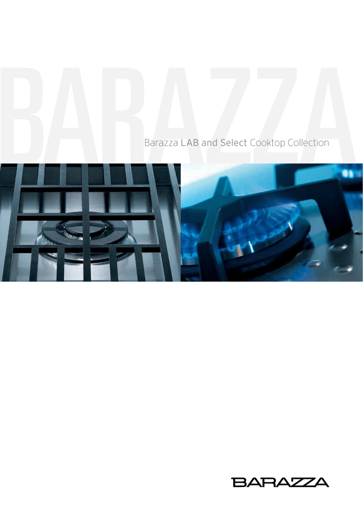 BARAZZA Barazza Cooktop Collection LAB and Select Manualzz