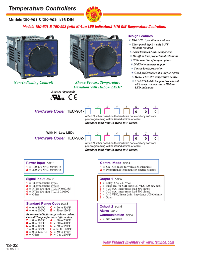 Tec 901 1 16 Din Pdf Manualzz