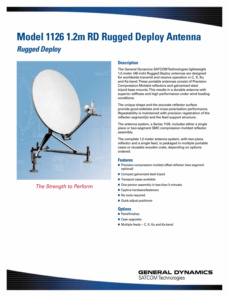 Model 1126 1 2m Rd Rugged Deploy Antenna Rugged Deploy Description Manualzz