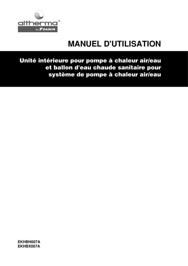 Chauffage 2006 Fr Manuel Utilisation Manualzzcom