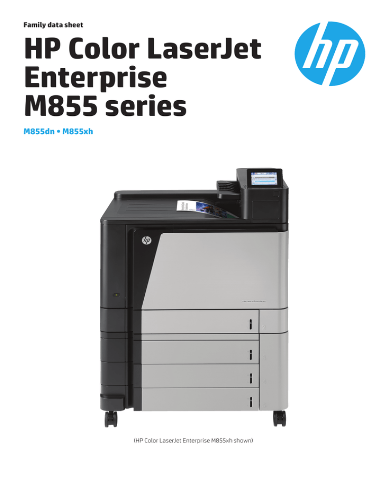 hp m855dn