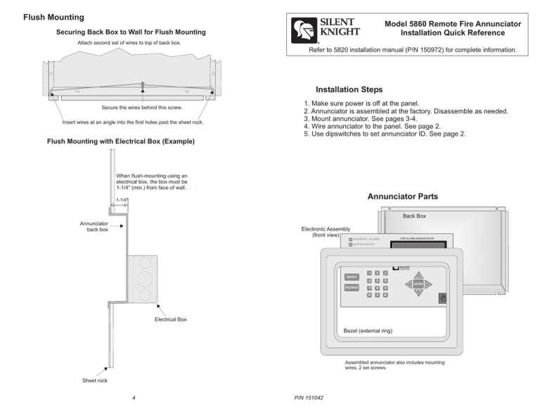 Silent Knight 5860 Installation Instructions | Manualzz