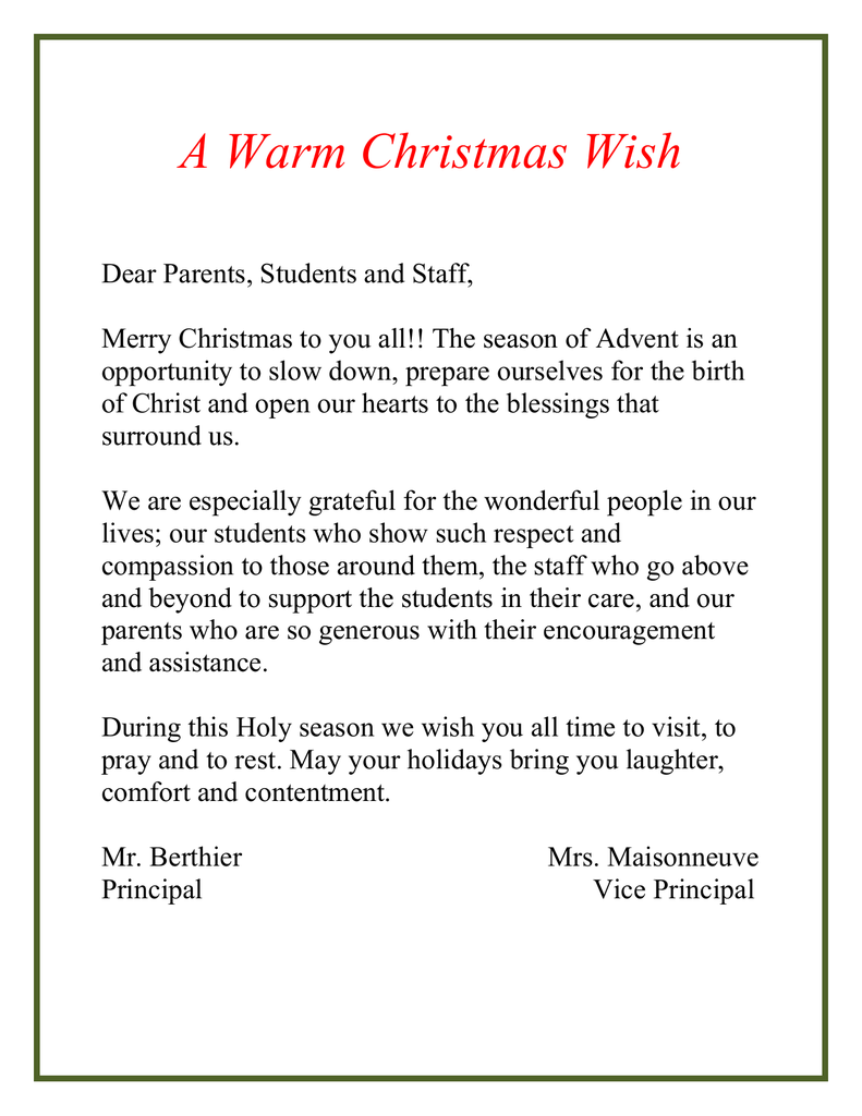 How to write a christmas wish letter picture
