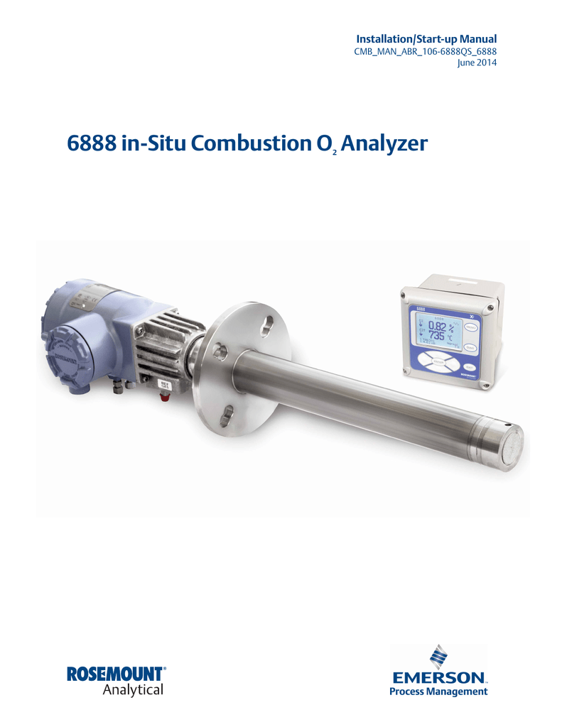 Manual 6888 inSitu Combustion O2 Analyzer Quick Start Manualzz
