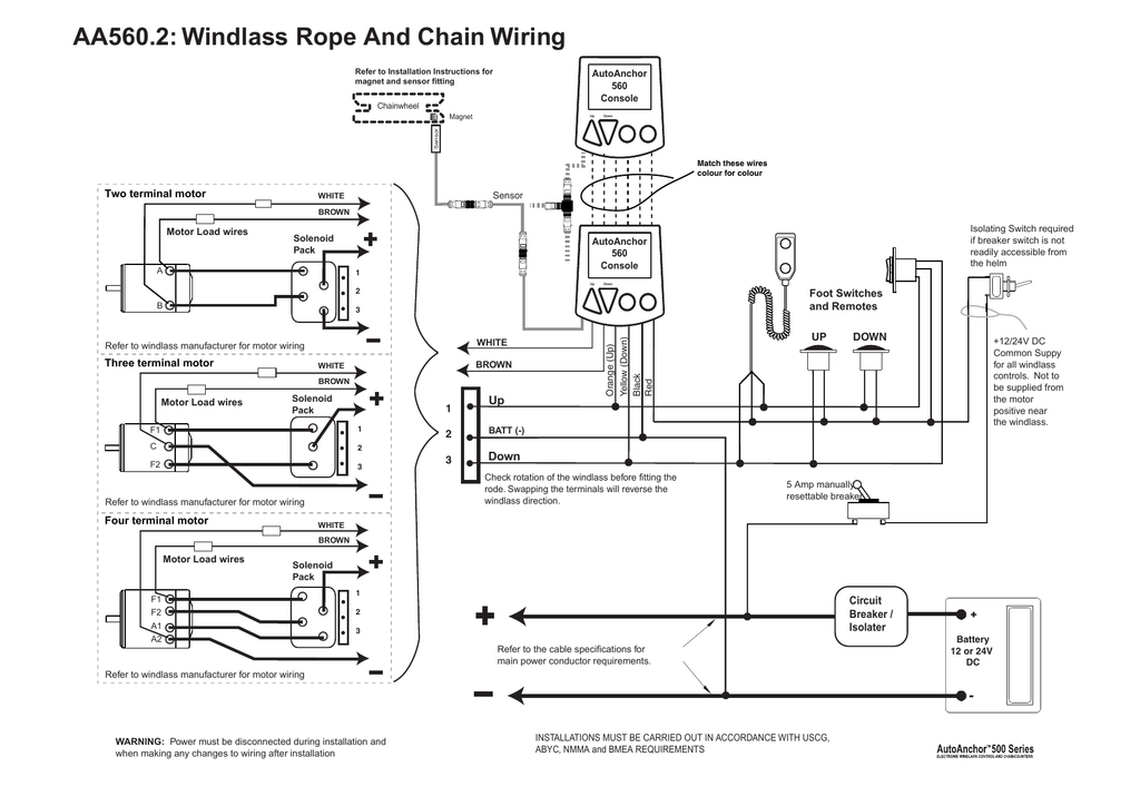 Lewmar Windlass Parts Diagram