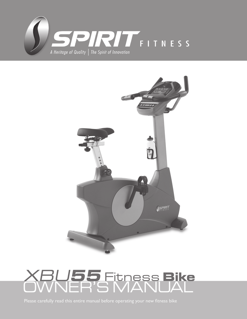 spirit bike xbu55