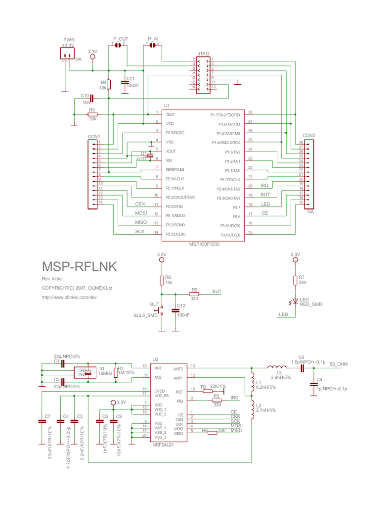 MSP430 LaunchPad: Schematic Images And Explanation, 58% OFF