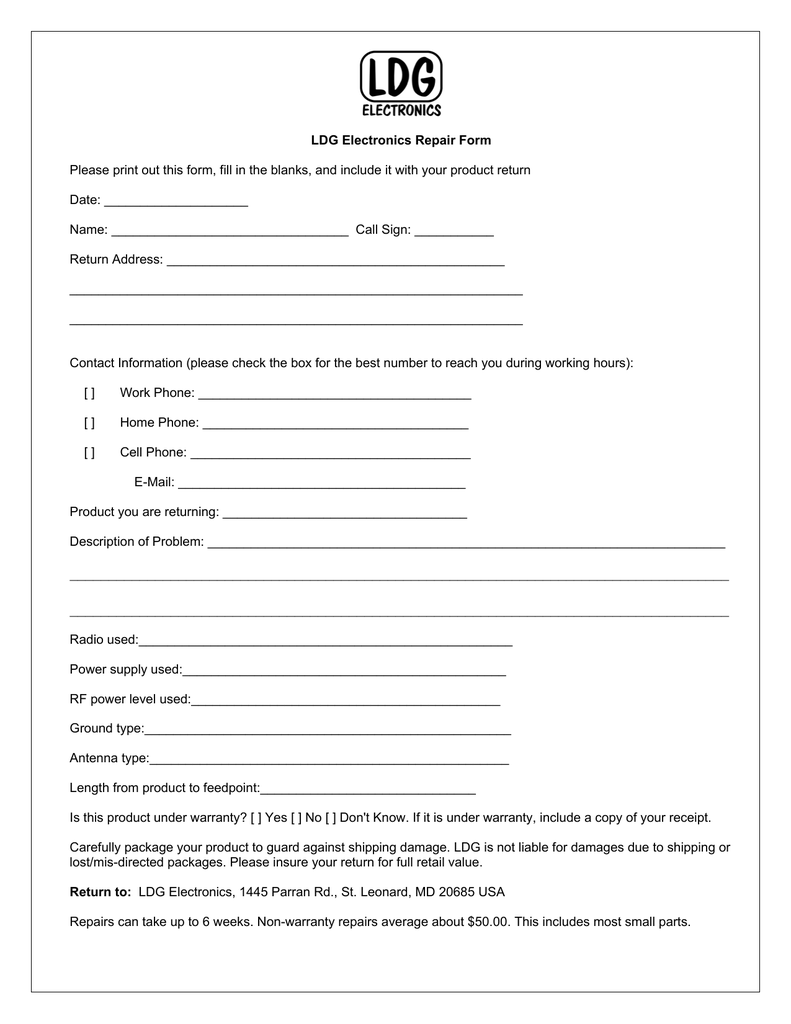 this form manualzz com cell phone repair form