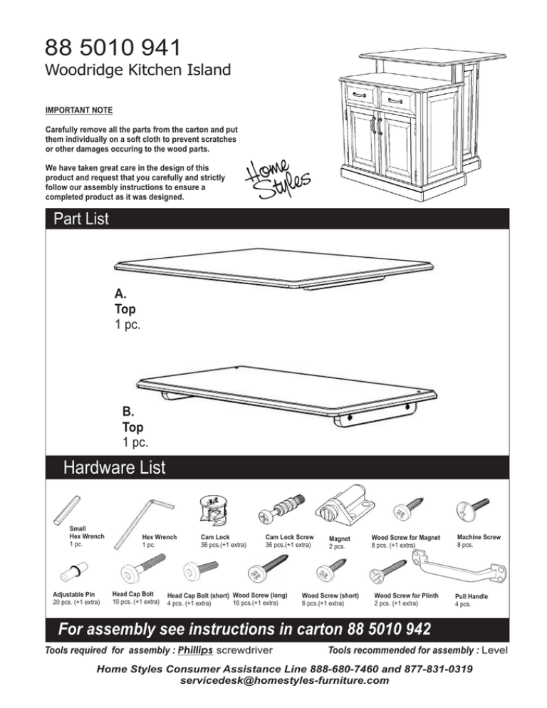 Assembly Instructions Manualzz