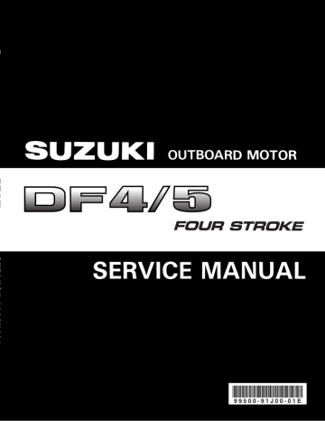 SUZUKI DF4-5-6 сервис, ремонт | Manualzz