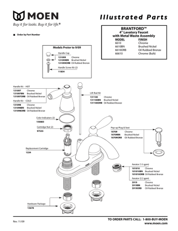 Faucet Exploded View | Manualzz