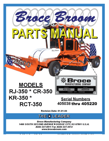 broce broom service manual 250
