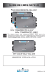 Guide de l&rsquo;utilisateur - ventilation Constructo 2.0ES, ventilation Constructo 1.5ES
