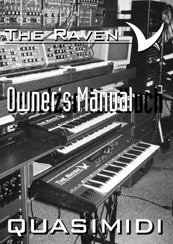 quasimidi the raven max synthesizer