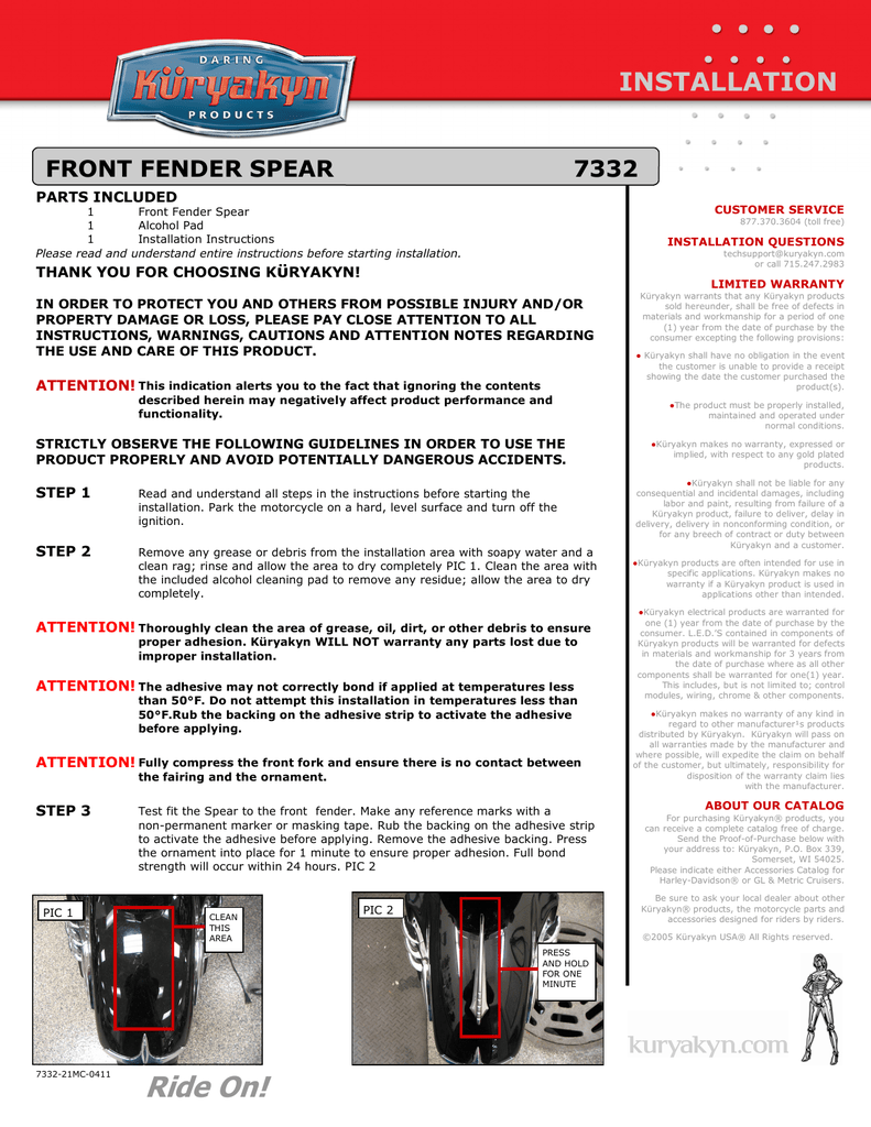 kuryakyn motorcycle parts catalog