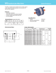 Emerson SFD Suction Line Filter Drier Datasheet