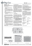 Stage Line DIB-100 DI Box User Manual