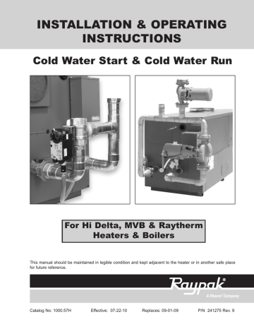 raypak instruction manualzz