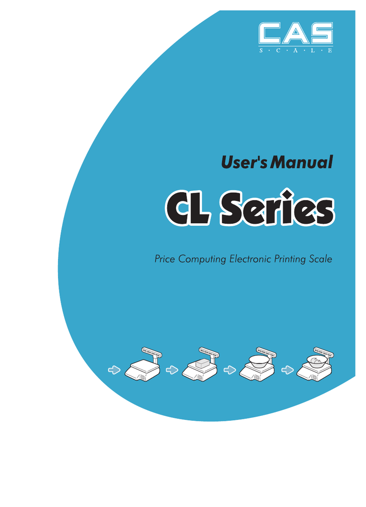 CAS CL-5000 Series Instruction Manual | Manualzz