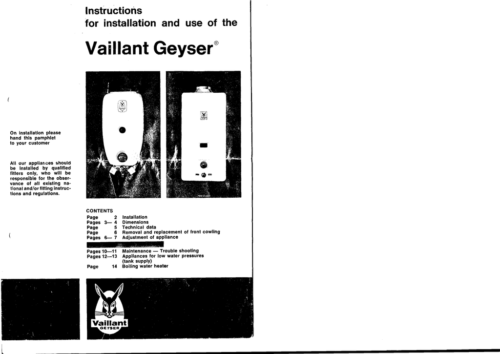 Vaillant Mag & Mag Sine Warmwasserbereiter Gasventil Griffknauf 280818 28-0818 