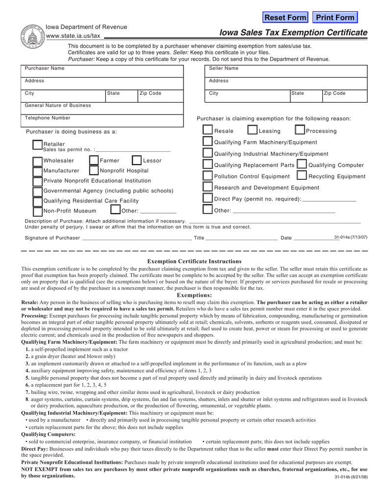 exemption | Manualzz