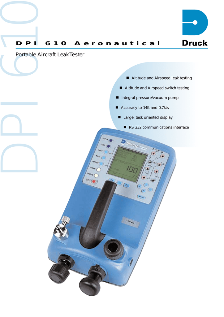 Dpi 610 Aero Version Calibrator Manualzz