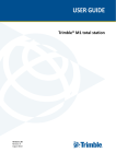 Trimble M1 User Guide