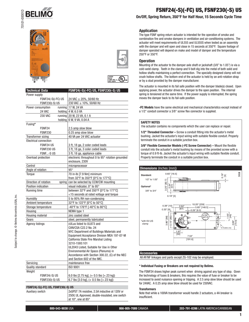Fire Smoke Damper Wiring Diagram