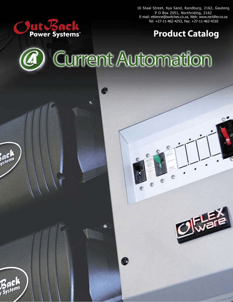 DIN-60-AC-277 OutBack Power 277//480VAC Circuit Breaker 60A DIN