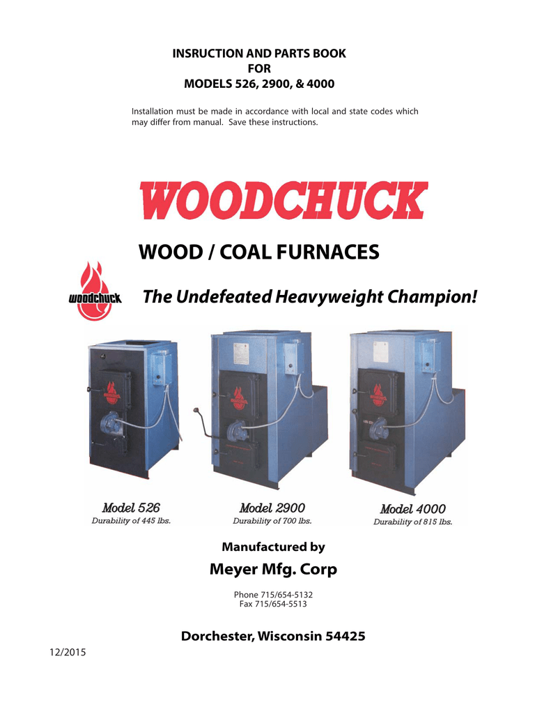 Woodchuck Wood Furnace Wiring Diagram Wiring Diagram