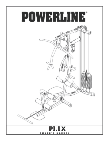 Powerline p1 best sale home gym