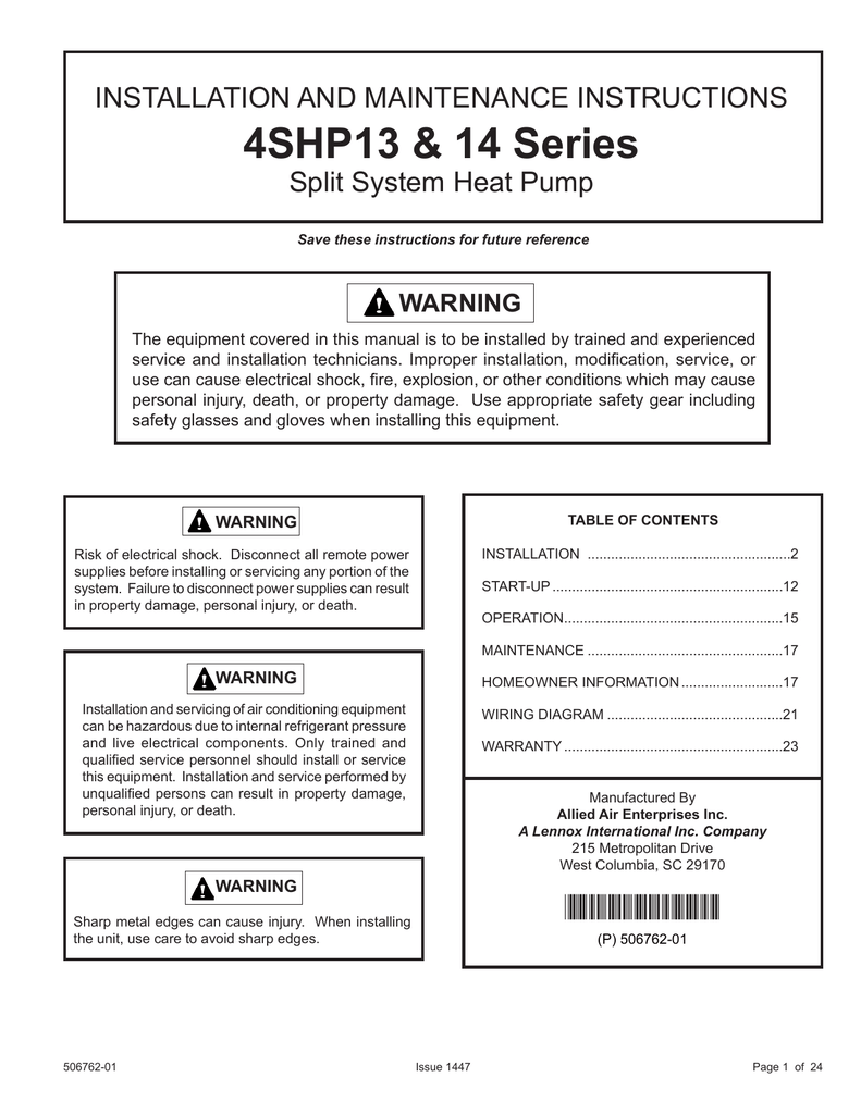 Armstrong g2d95 installation manual pdf