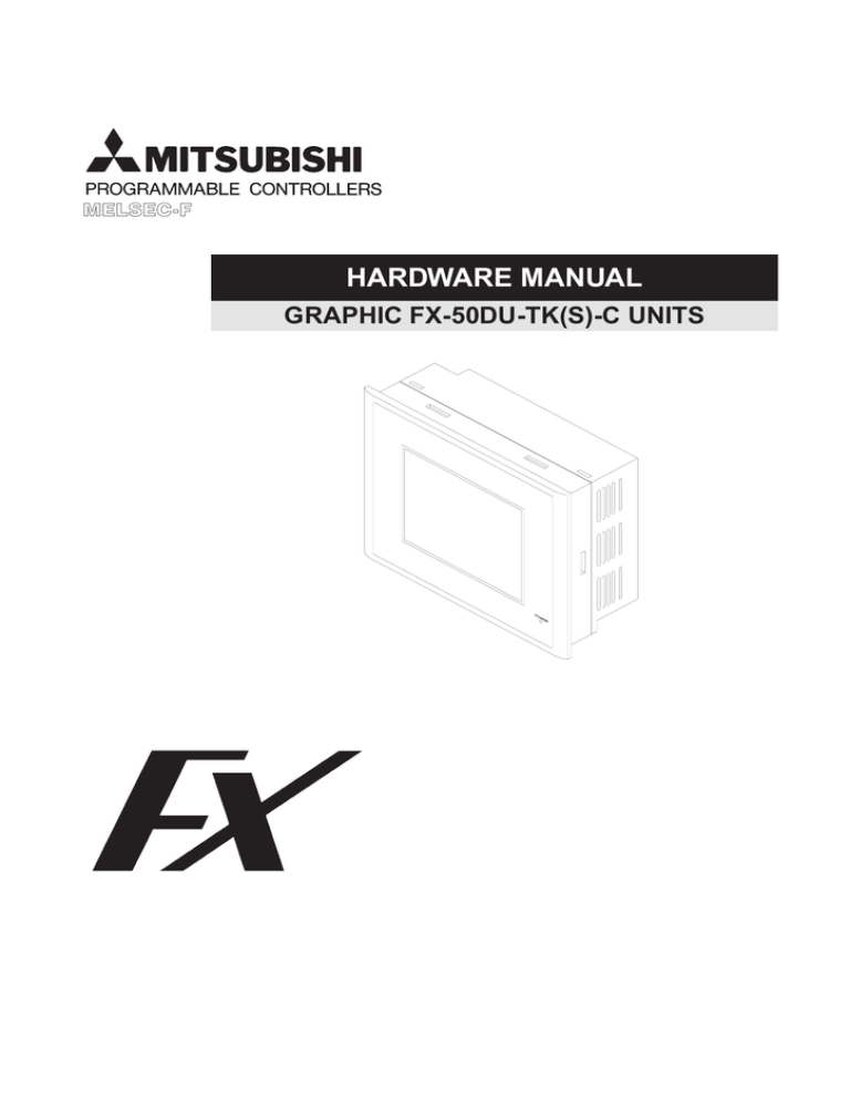 Fx 50du Hardware Manual Hmi Manualzz