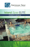 Island Spas ELITE Owner's Manual