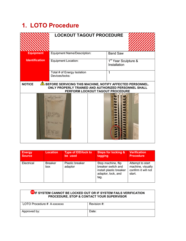 Lockout/Tagout Manualzz