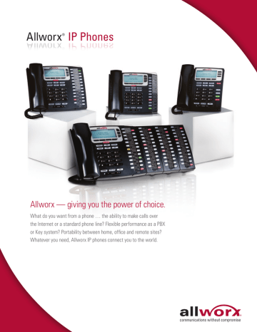 Allworx Phone Systems Brochure | Manualzz