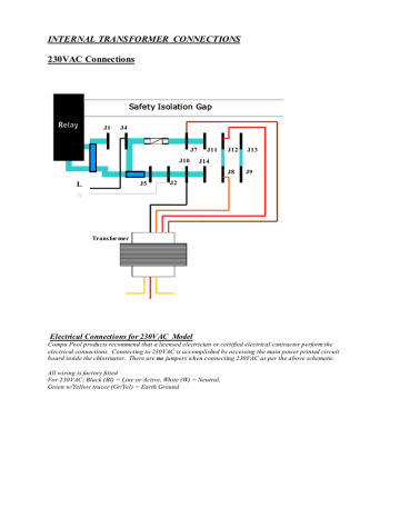 CompuPool 230V Wiring Diagram | Manualzz