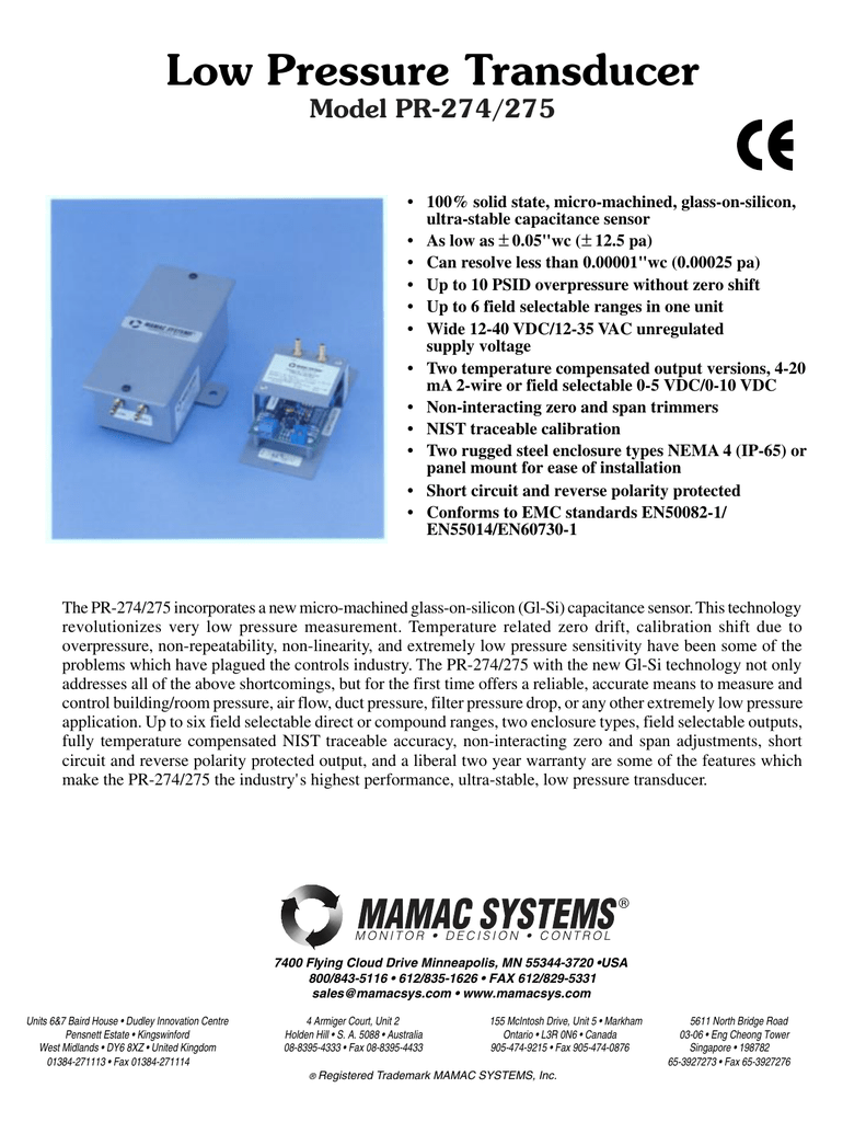 Details about   Siebe PP-2045 Pressure Transducer 