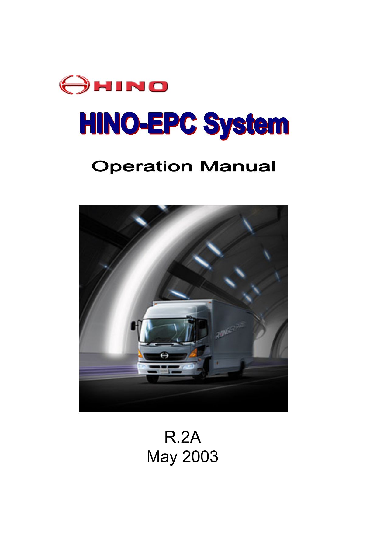 Hino Manual | Manualzz