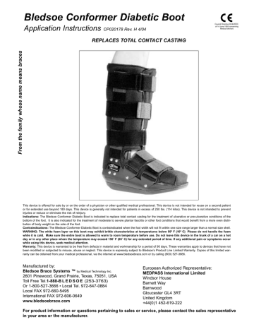 bledsoe air walking boot