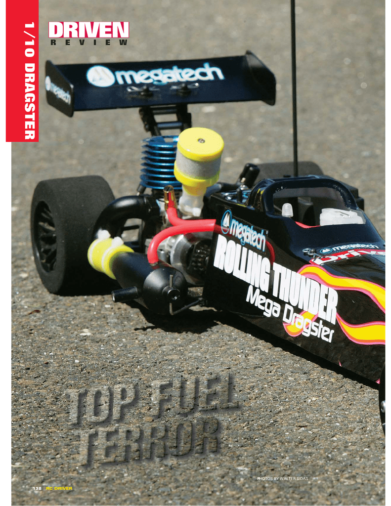 megatech rc dragster