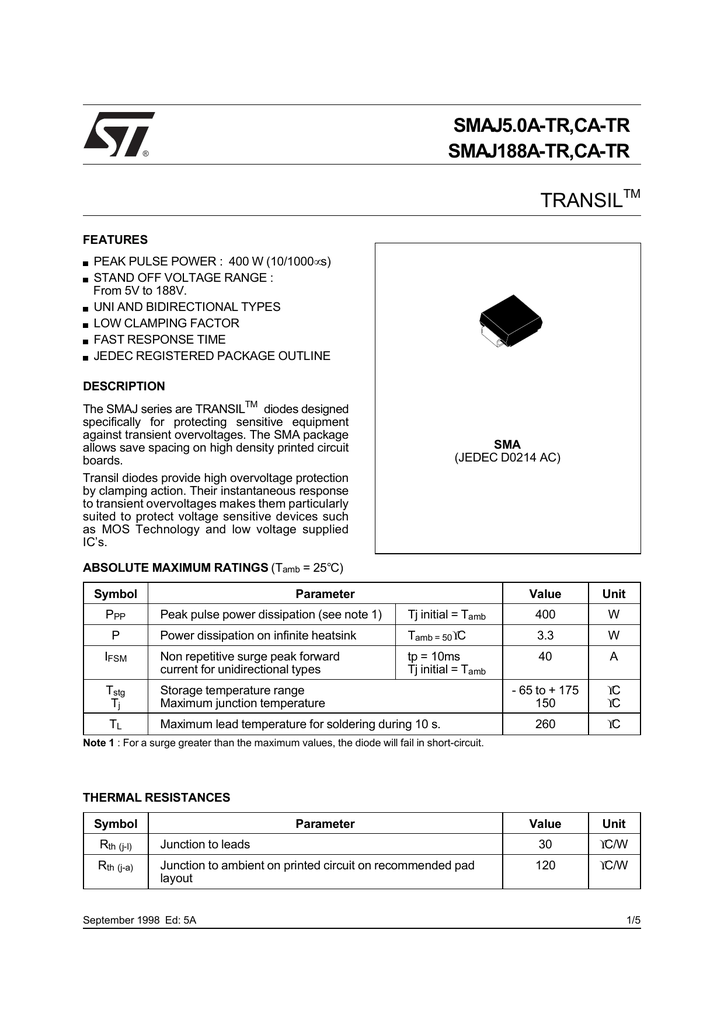 BAT48 SMALL SIGNAL SCHOTTKY DIODE 10 ou 25 St-Pack de 5 350 mA 40 V