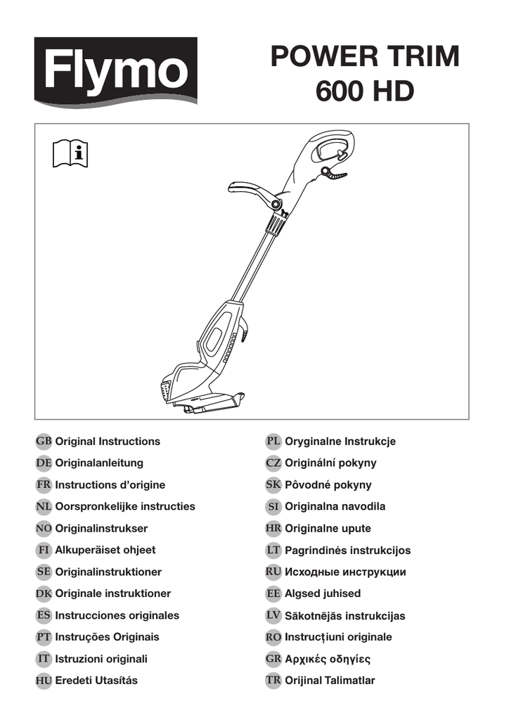 flymo power trim 600hd