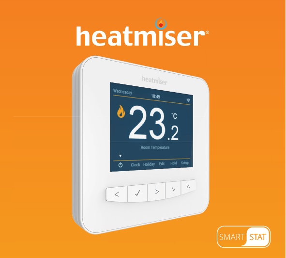 18++ Heatmiser thermostat blank screen