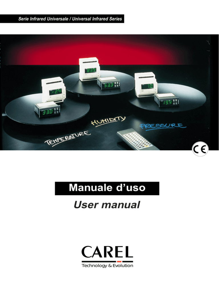 Carel Easy User Manual