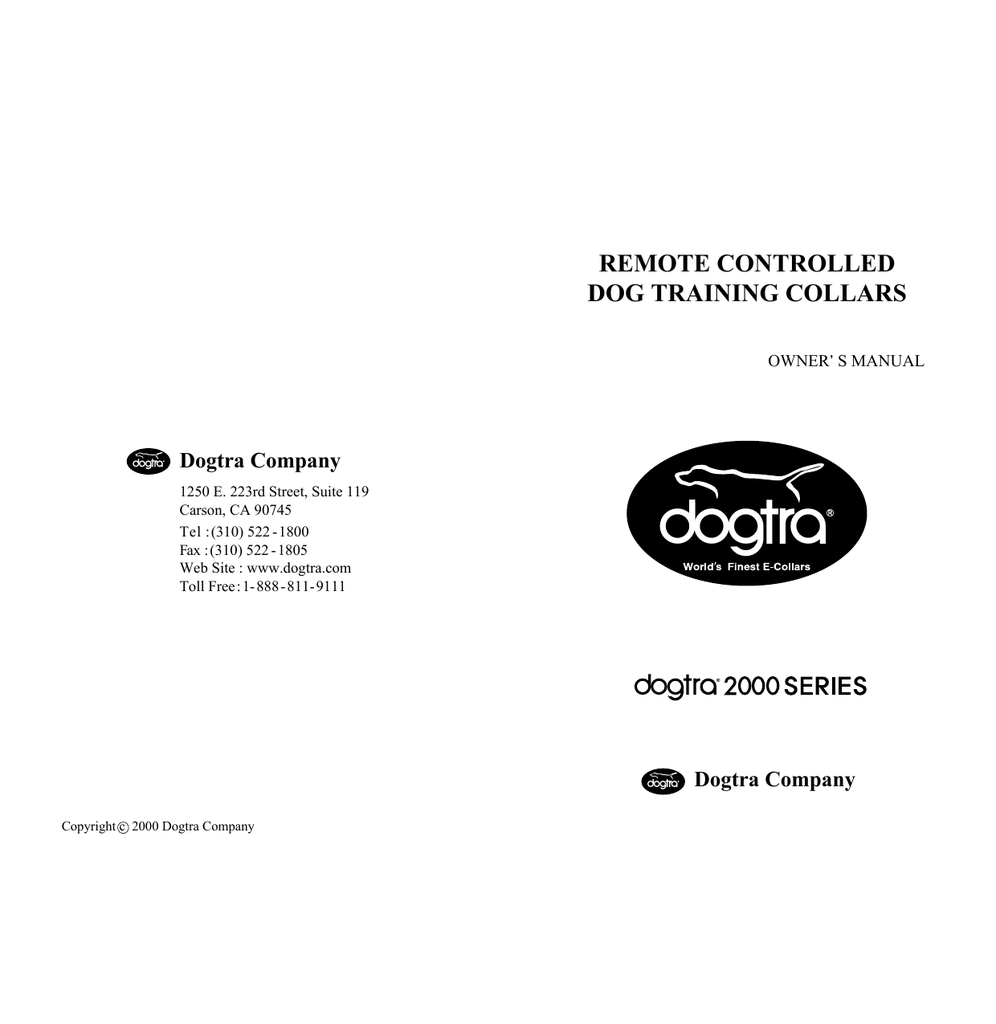 dogtra 2000