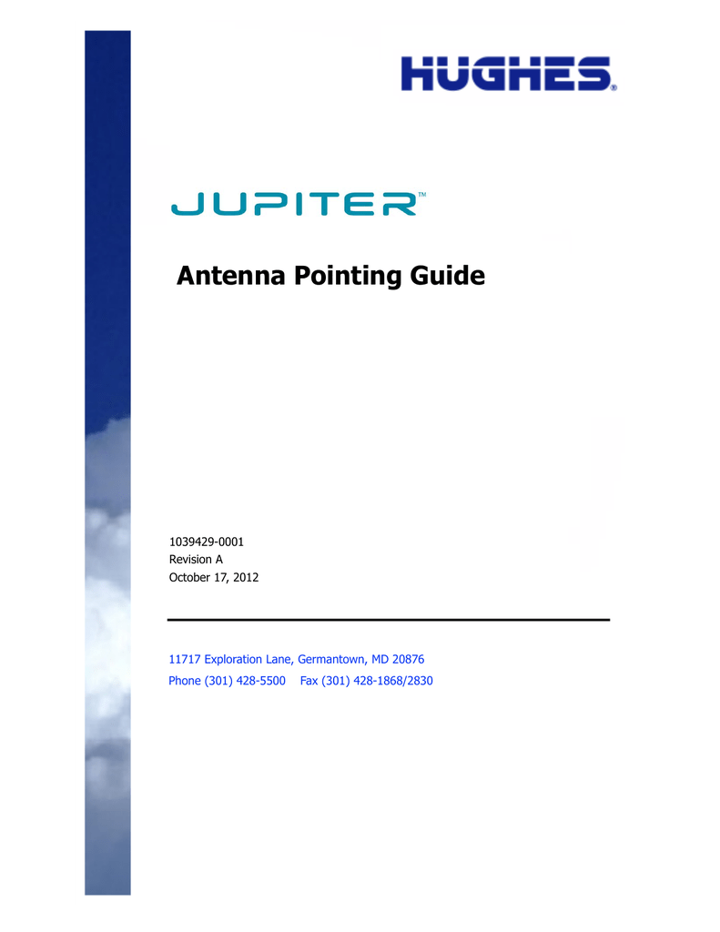 Jupiter Antenna Pointing Guide 1039429 Manualzz
