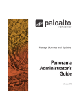 Palo Alto Networks Panorama Administrator&rsquo;s Guide v7.0