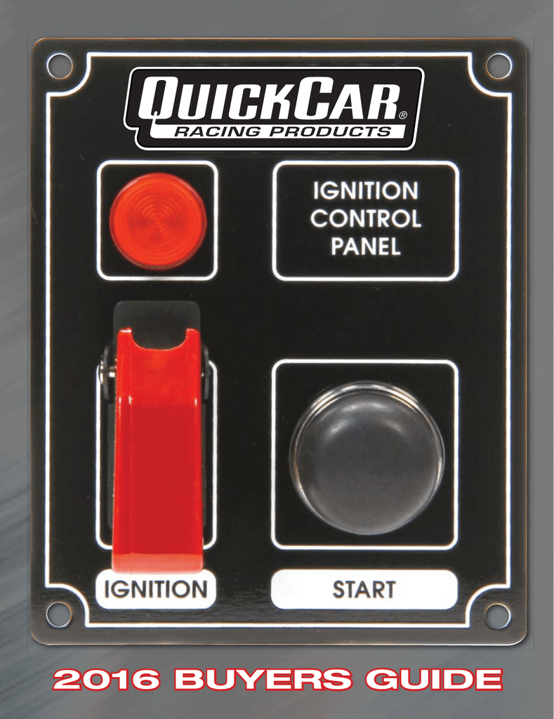 QuickCar 61-0704 Ultra Nite Carbon Fiber Sprint Gauge Panel