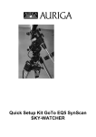 telescope GoTo EQ5 SynScan  Instruction Manual